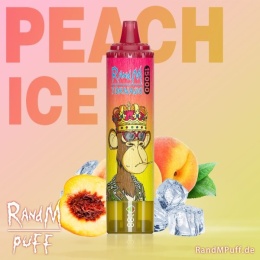 BRZOSKWINIA ICE peach ice RANDMTORNADO 15000 PUFFS