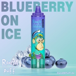 BORÓWKA ICE blueberry on ice RANDMTORNADO 15000 PUFFS