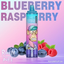 BORÓWKA Z MALINĄ blueberry raspberry RANDMTORNADO 15000 PUFFS