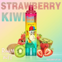KIWI TRUSKAWKA kiwi strawberry RANDMTORNADO 15000 PUFFS