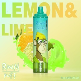 LIMONKA CYTRYNA lemon lime RANDMTORNADO 15000 PUFFS