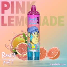 RÓŻOWA LEMONIADA pink lemonade RANDMTORNADO 15000 PUFFS
